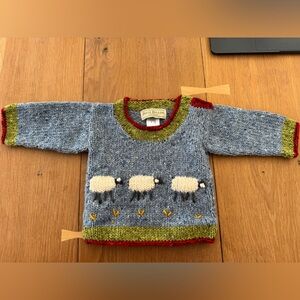 Julie Dillon Handmade Baby Wool Sweater